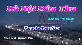 Karaoke Tháng Tám Mùa Thu Hà Nội